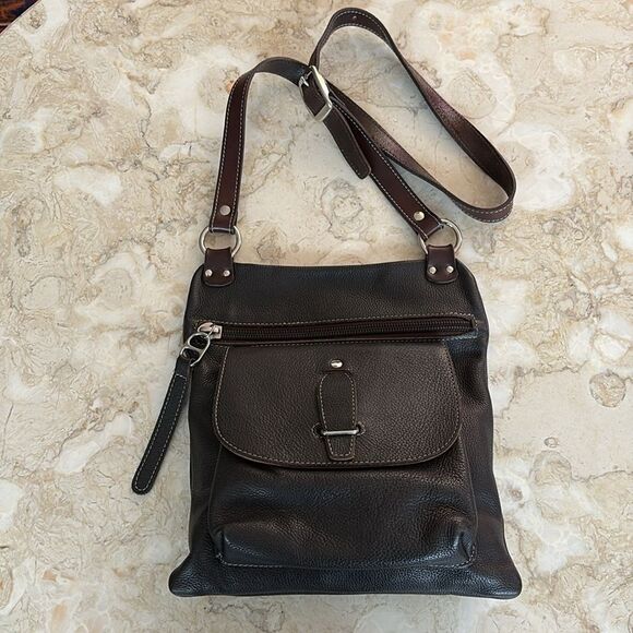 JMB Canada Kora Leather Crossbody Bag
Brown - Picture 3 of 14